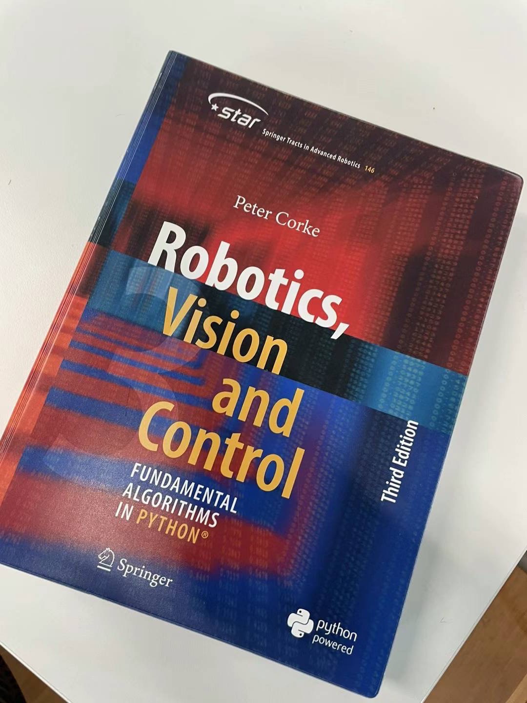 Prize book by Peter Corke